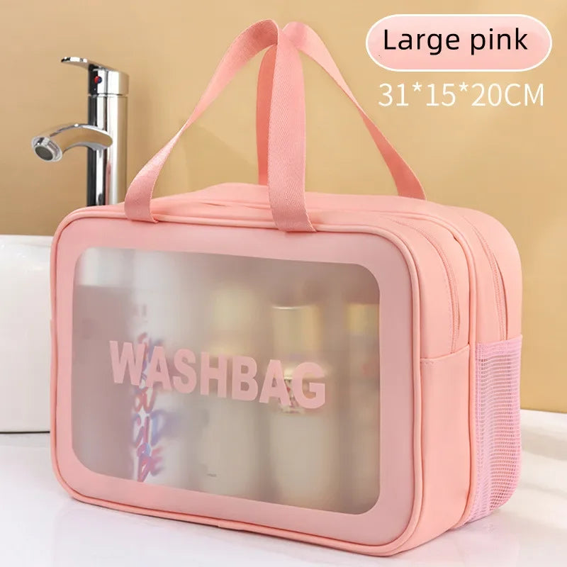 Transparent PU Makeup Bag