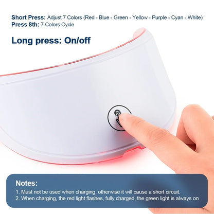 LED Face and Neck Skin Care Beauty Massager