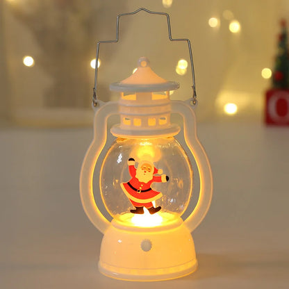 LED Christmas Lantern – Santa