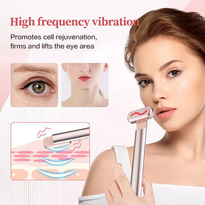 EMS Microcurrent Red Light Face Lifting Wand