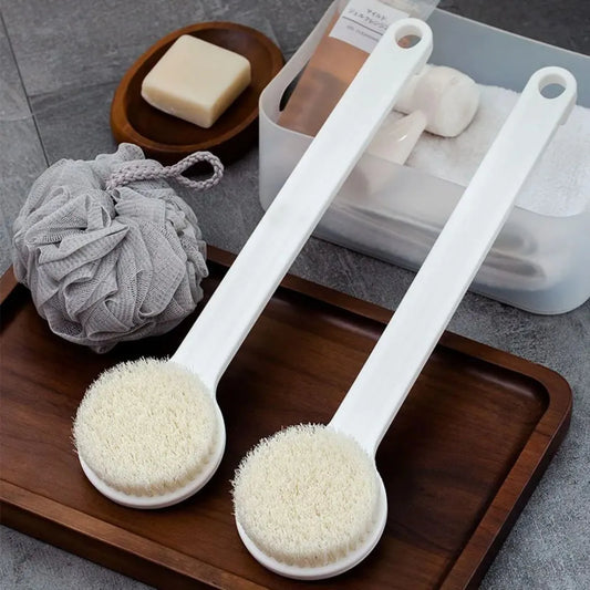 Long Handle Soft Bristle Bath Brush