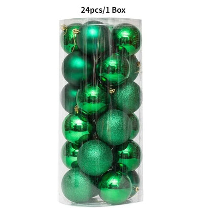 Mini Christmas Tree Balls Set