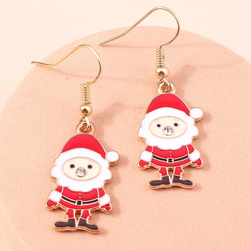 Christmas Drop Earrings