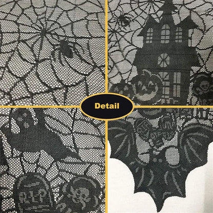 Halloween Lace Tablecloth