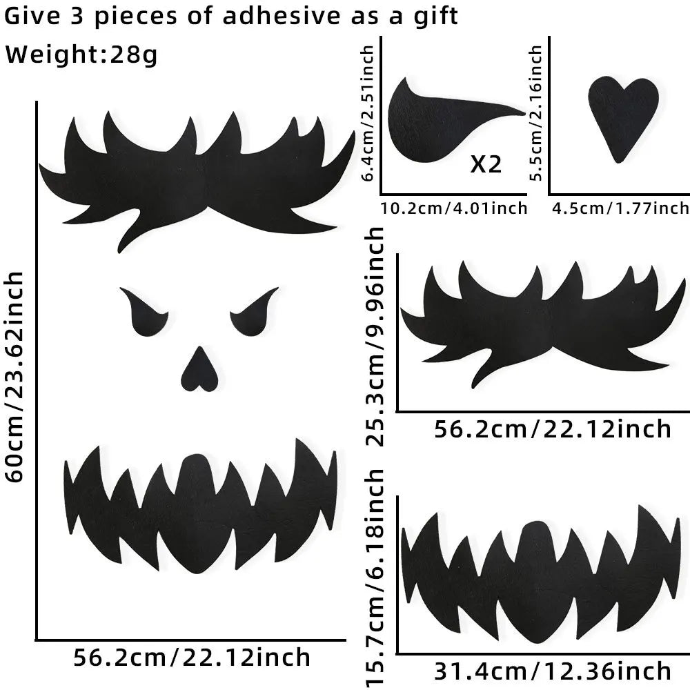 Halloween Window Stickers