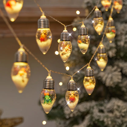 LED Snowball String Lights
