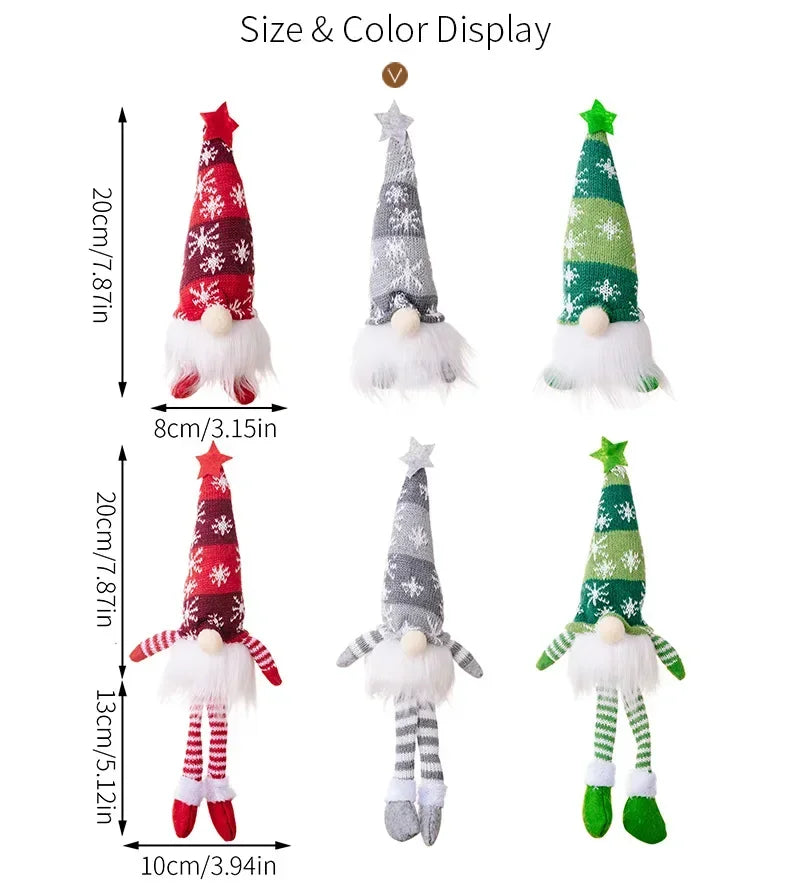 LED Christmas Gnome Doll
