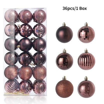 Mini Christmas Tree Balls Set