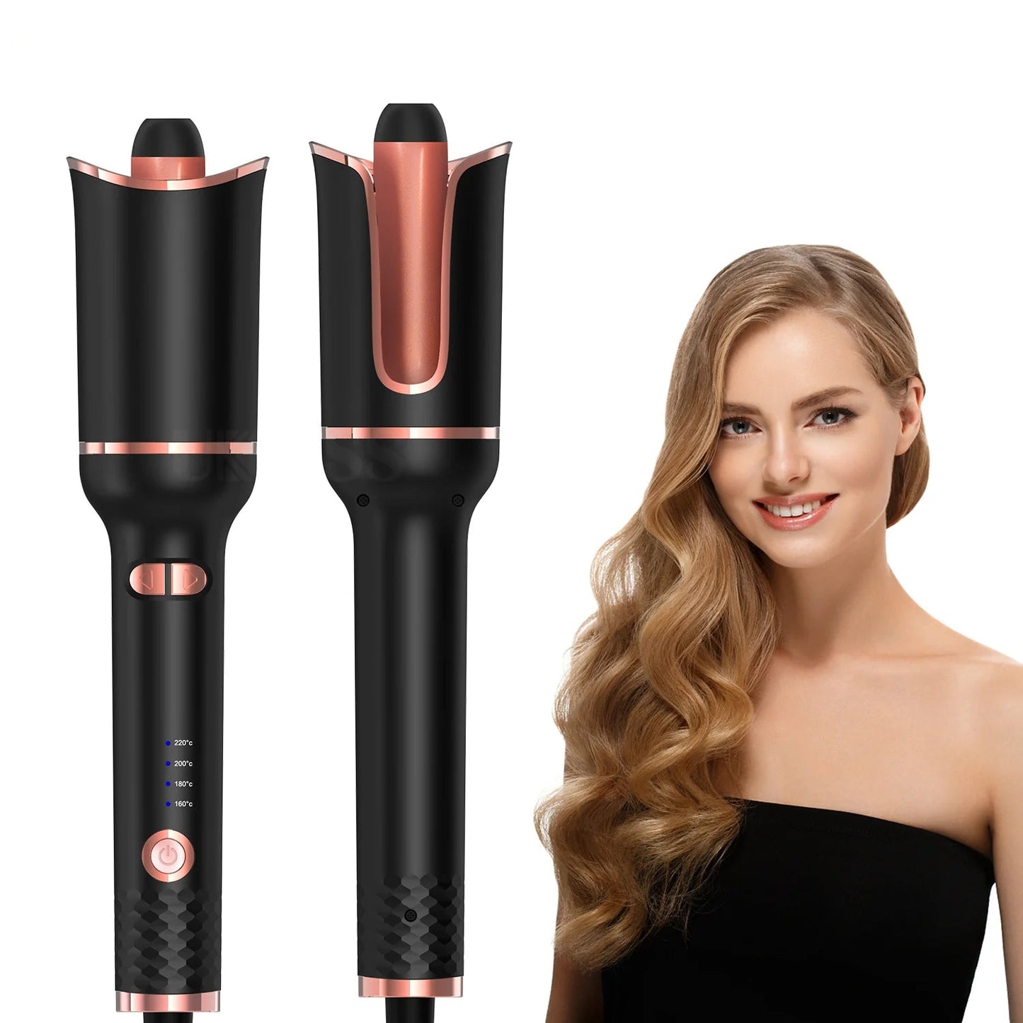 Professional Ceramic Auto-Rotating Curling Iron