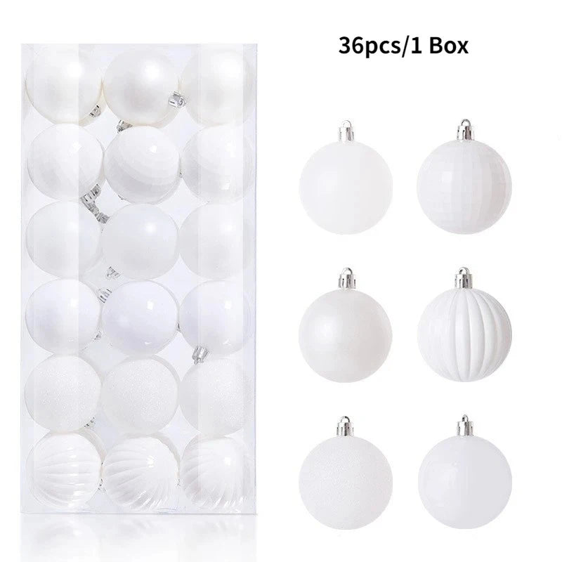 Mini Christmas Tree Balls Set
