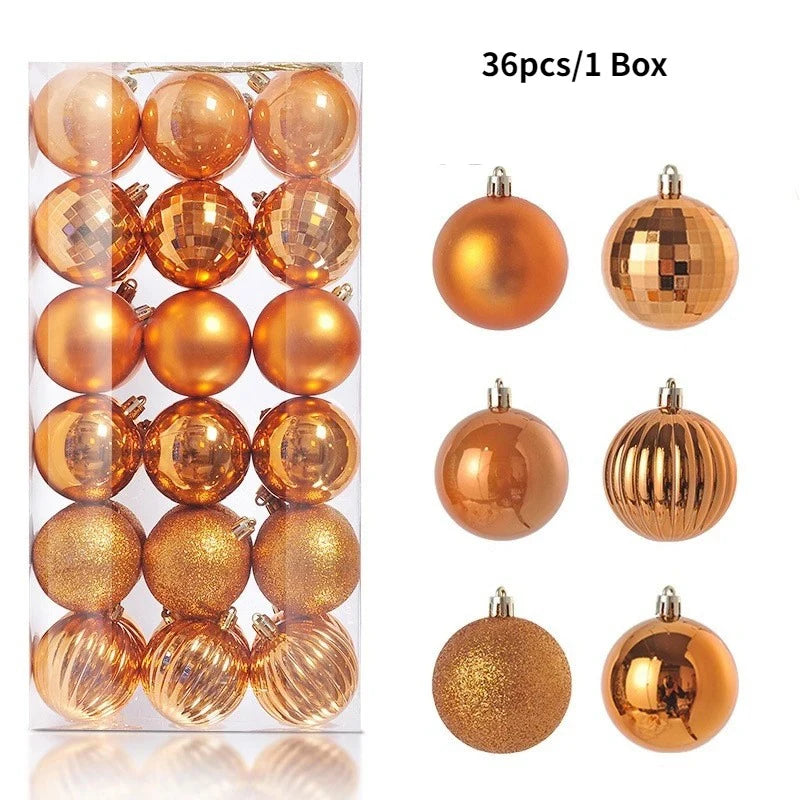 Mini Christmas Tree Balls Set