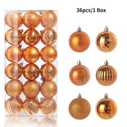 Mini Christmas Tree Balls Set