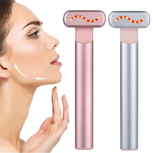EMS Microcurrent Red Light Face Lifting Wand