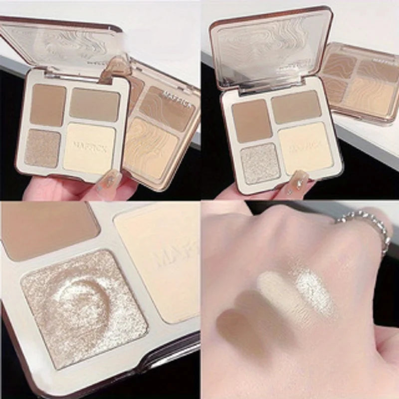 Natural Matte Face Powder Palette