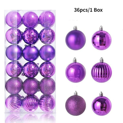 Mini Christmas Tree Balls Set