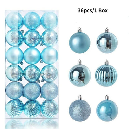 Mini Christmas Tree Balls Set