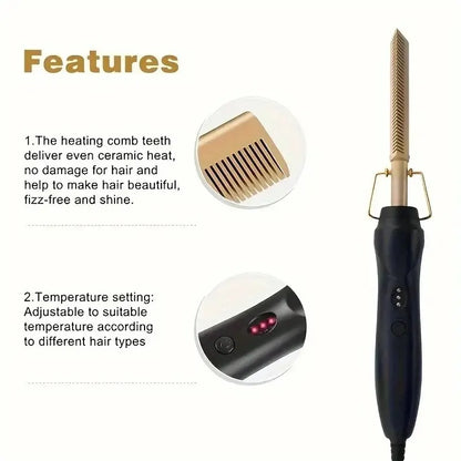 Electric Straight Hair Comb