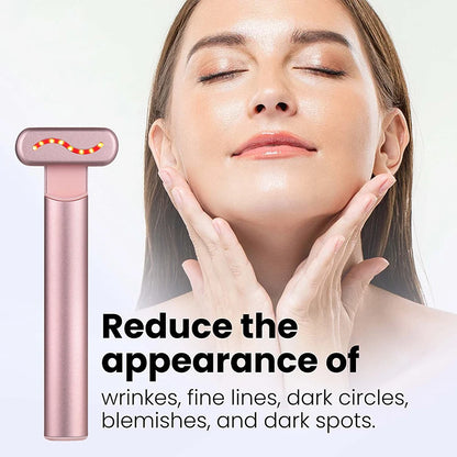 EMS Microcurrent Red Light Face Lifting Wand