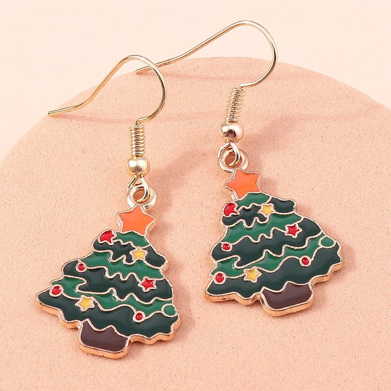 Christmas Drop Earrings