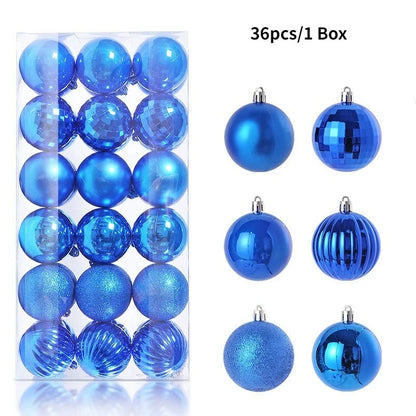 Mini Christmas Tree Balls Set
