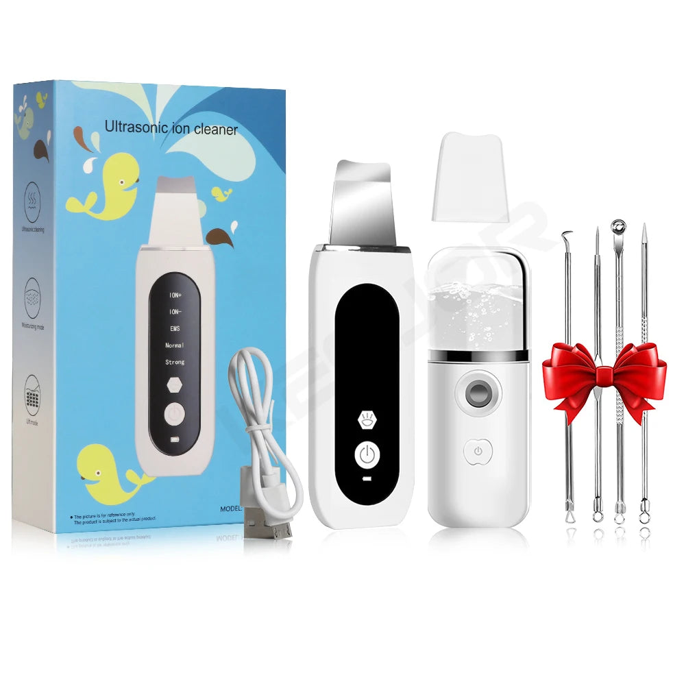 Ultrasonic Skin Scrubber Blackhead Remover