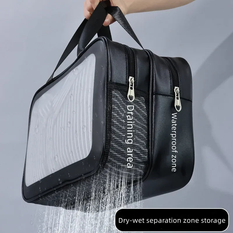 Transparent PU Makeup Bag