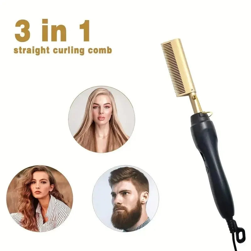 Electric Straight Hair Comb