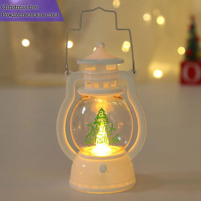 LED Christmas Lantern – Santa