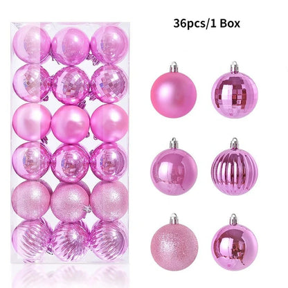 Mini Christmas Tree Balls Set