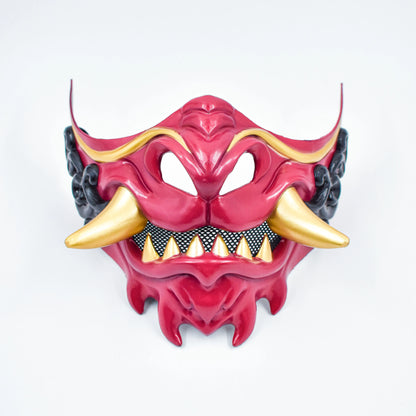 Japanese Demon Half Mask