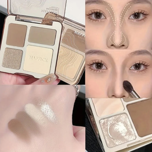 Natural Matte Face Powder Palette