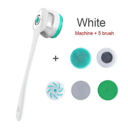 Rechargeable 5-in-1 Electric Shower Brush