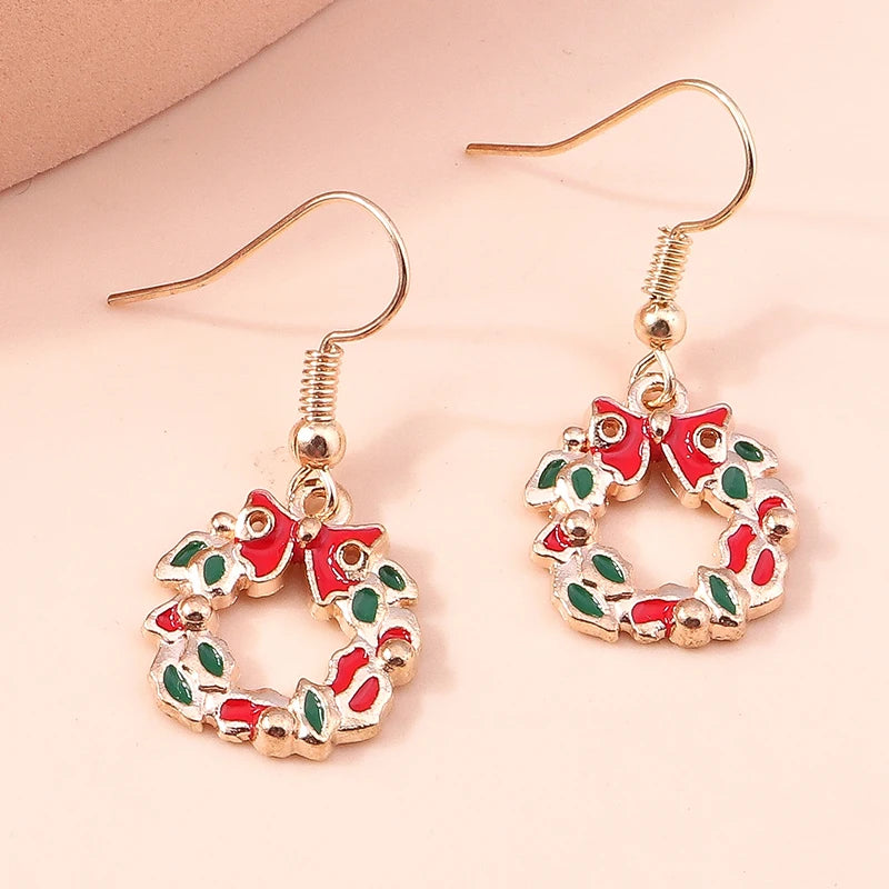 Christmas Drop Earrings