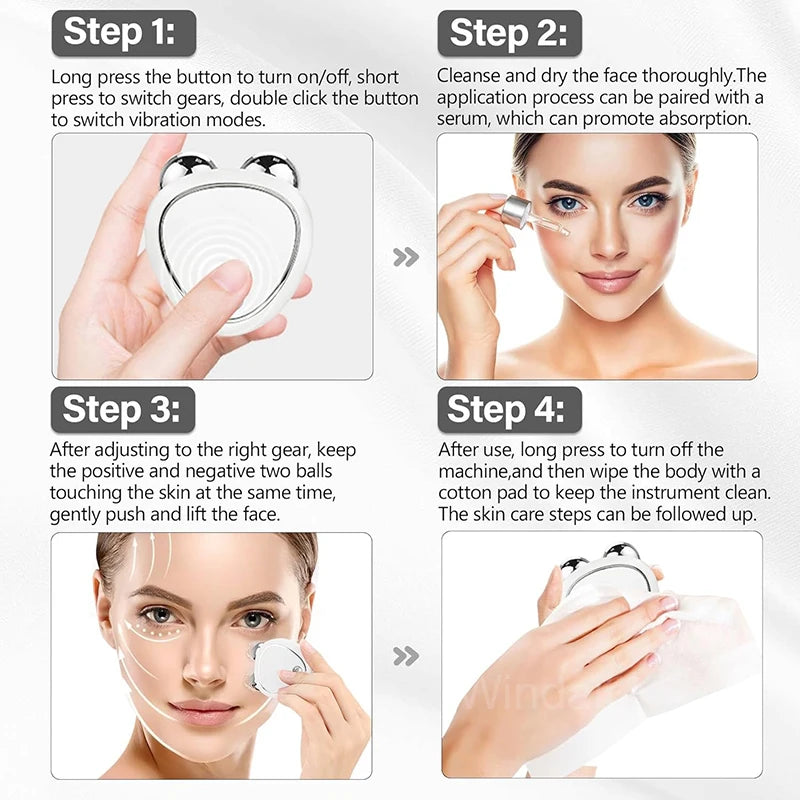 EMS Microcurrent Face Lifting Massager