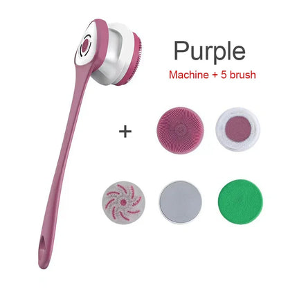 Rechargeable 5-in-1 Electric Shower Brush