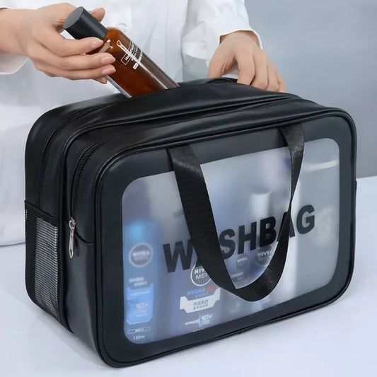 Transparent PU Makeup Bag