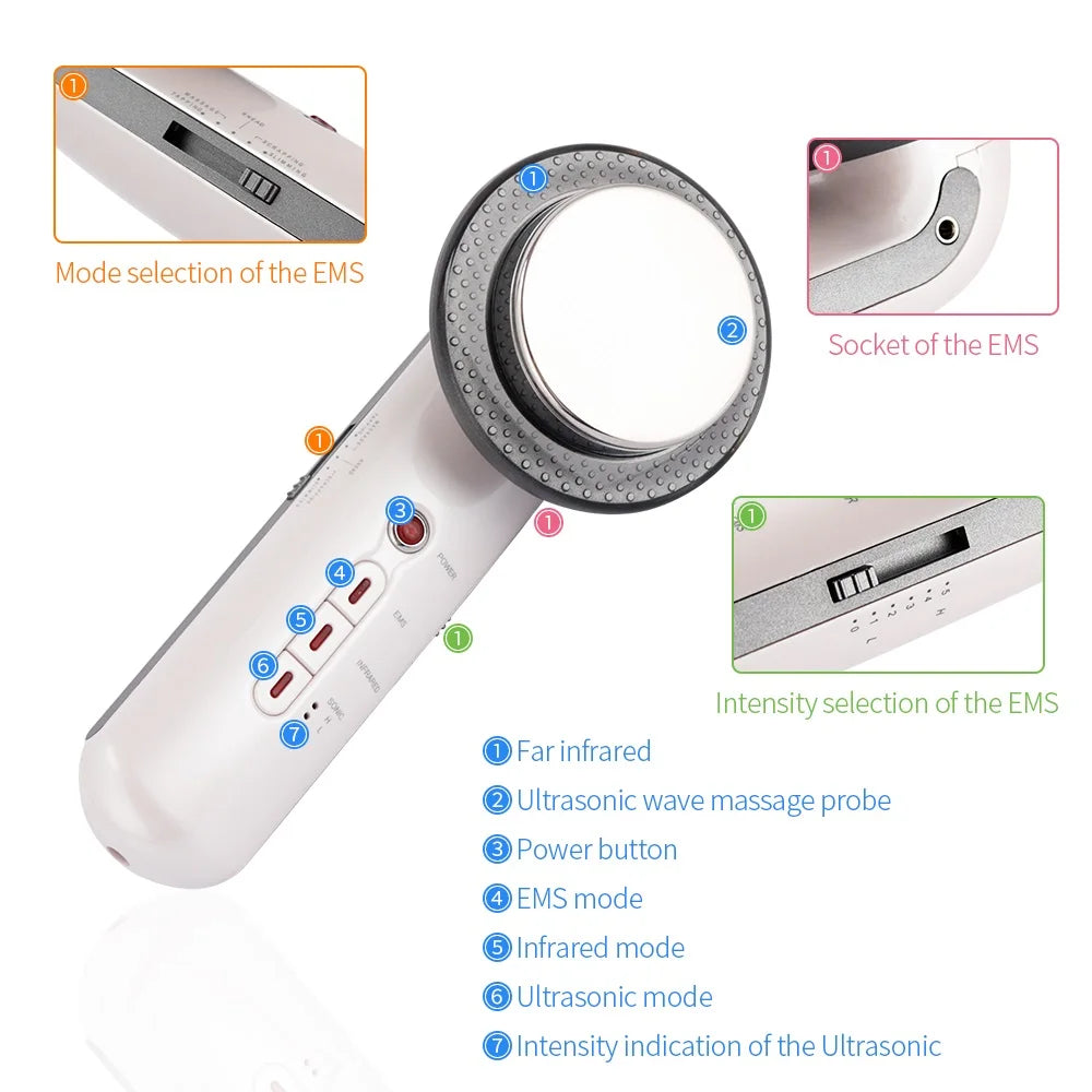 Ultrasound Cavitation Slimming Massager