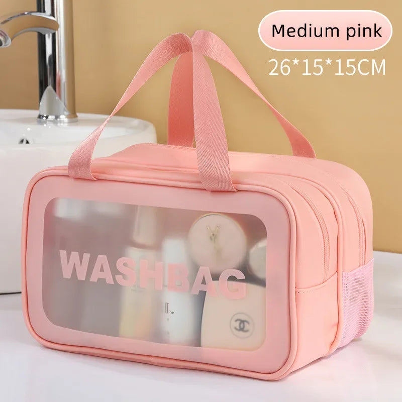 Transparent PU Makeup Bag