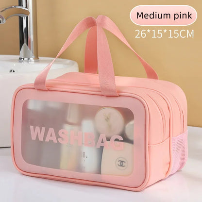 Transparent PU Makeup Bag