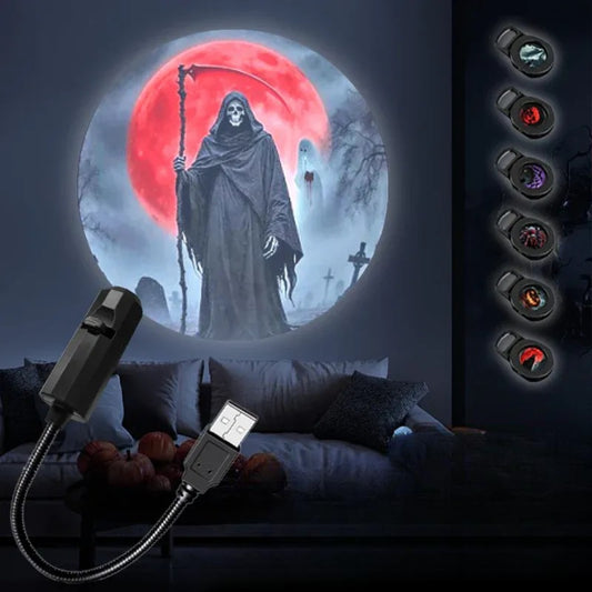 LED Moon Projector Lamp